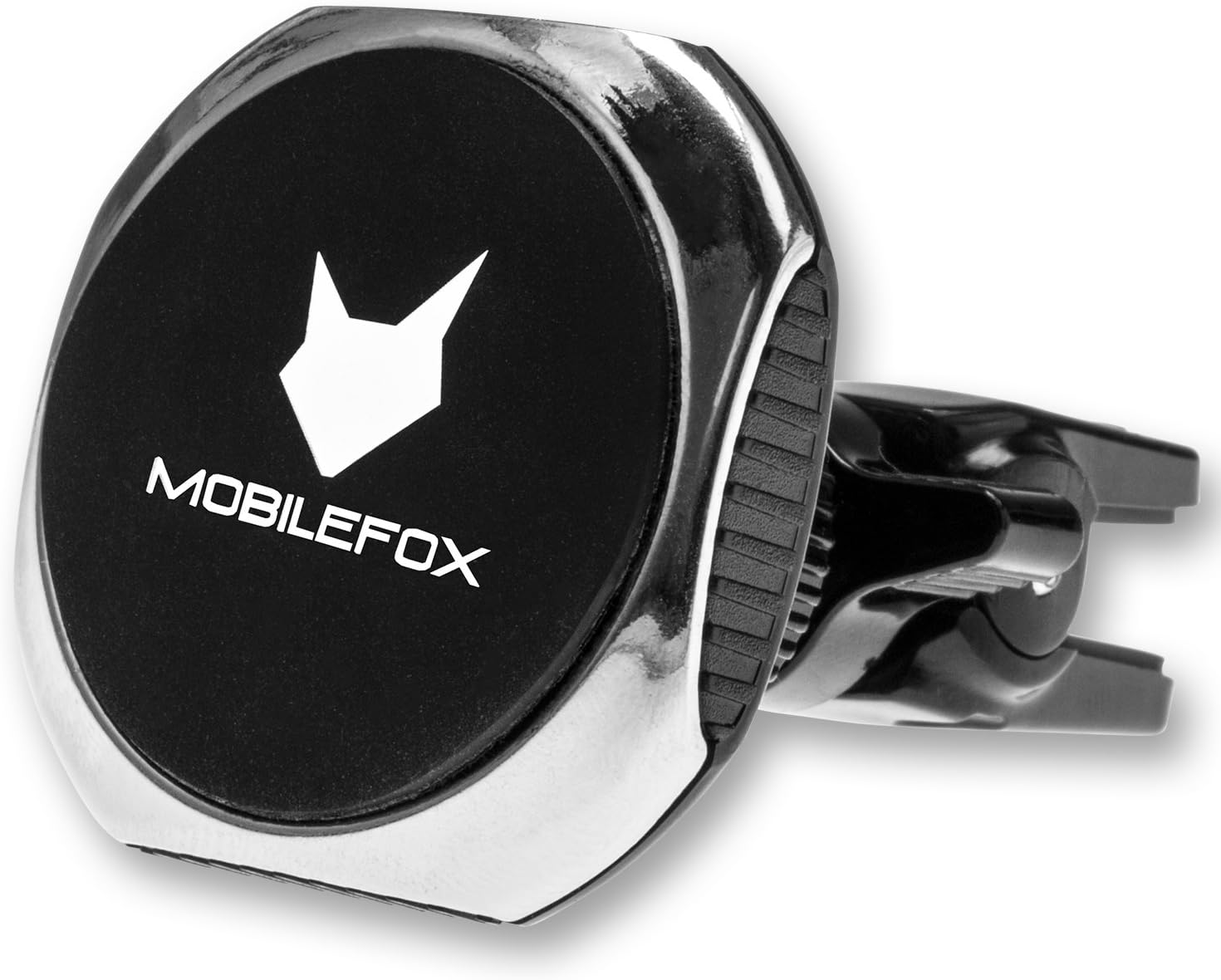 mobilefox® 360° Magnetic Mobile Phone Holder, Car Air Vent Holder, Slat Slot for Microsoft Lumia 650/950/XL