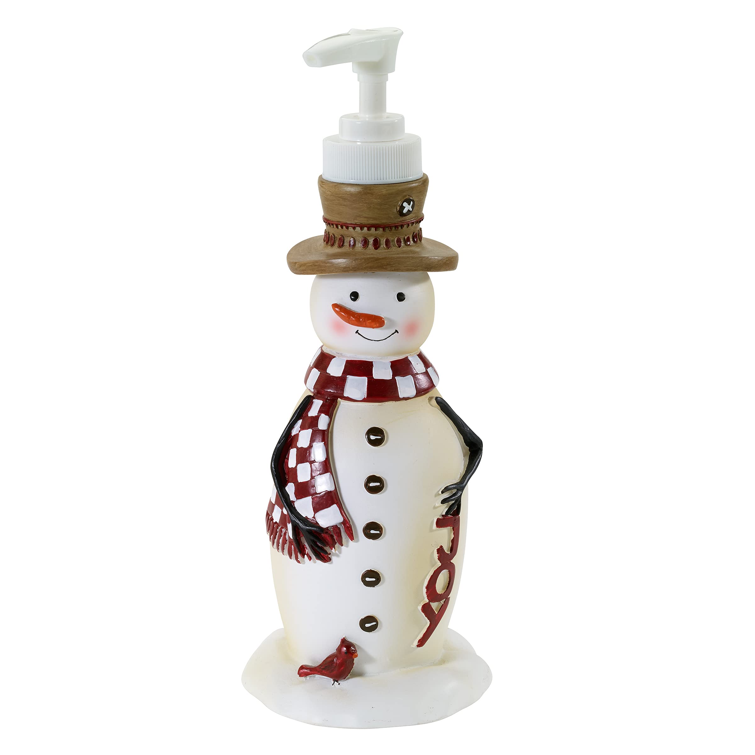 Avanti Linens Country Friends Collection, Resin, Multicolor, Soap Dispenser/Lotion Pump