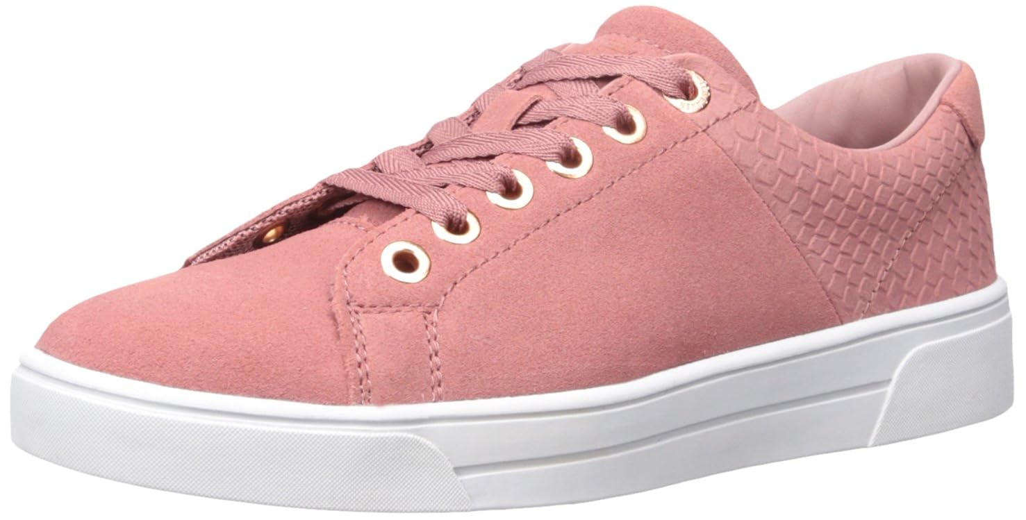 Ted Baker Women's Riwven Fashion Sneaker, Pink, 5 M US Shoes