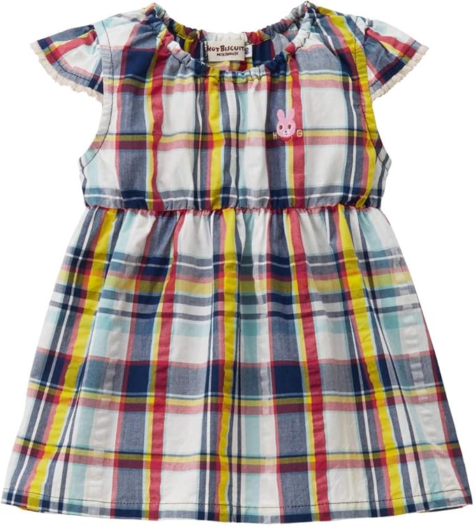 Amazon Co Jp ミキハウス ホットビスケッツ ワンピース 72 1903 6 服 ファッション小物