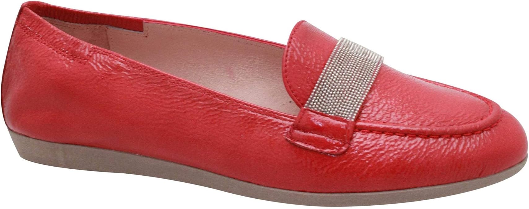 Hispanitas Flat Leather Moccasin Shoes Amazon.co.uk Shoes & Bags