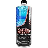 AquaDoc Spa Enzyme Water Treatment – 32oz Natural Hot Tub Enzyme Cleaner & Clarifier – Eco-Friendly Hot Tub Chemical for Crystal Clear, Odor-Free, Balanced Water