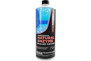 MAV AQUADOC AquaDoc Spa Enzyme Water Treatment – 32oz Natural Hot Tub Enzyme Cleaner & Clarifier – Eco-Friendly Hot Tub Chemical for Crystal Clear, Odor-Free, Balanced Water