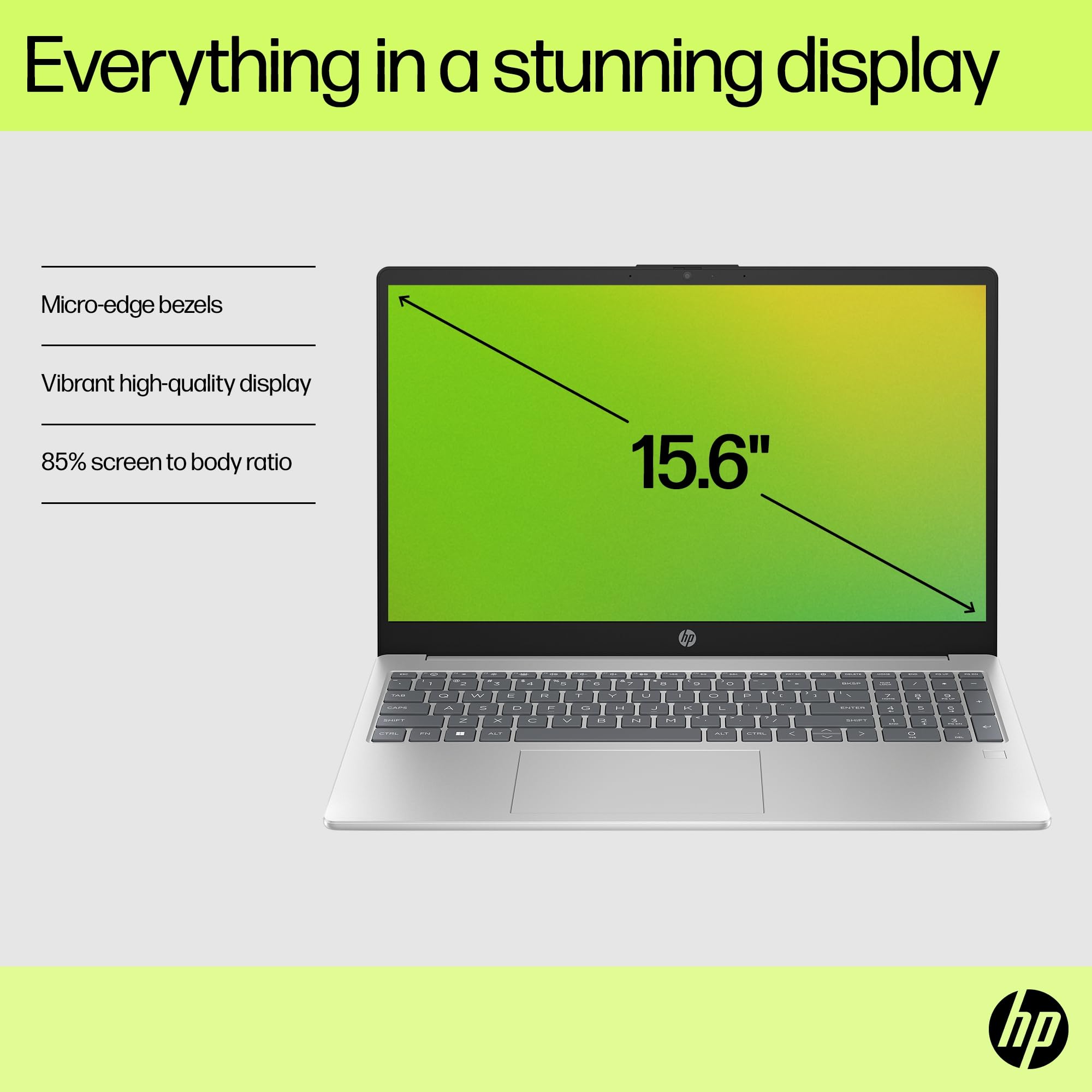 HP Laptop Computer 15.6