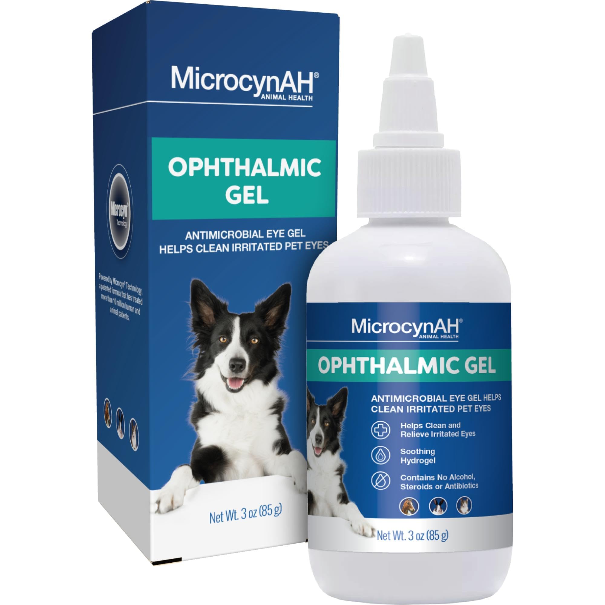 Microcyn AH Opthalmic Gel, Soothing Relief For Pets