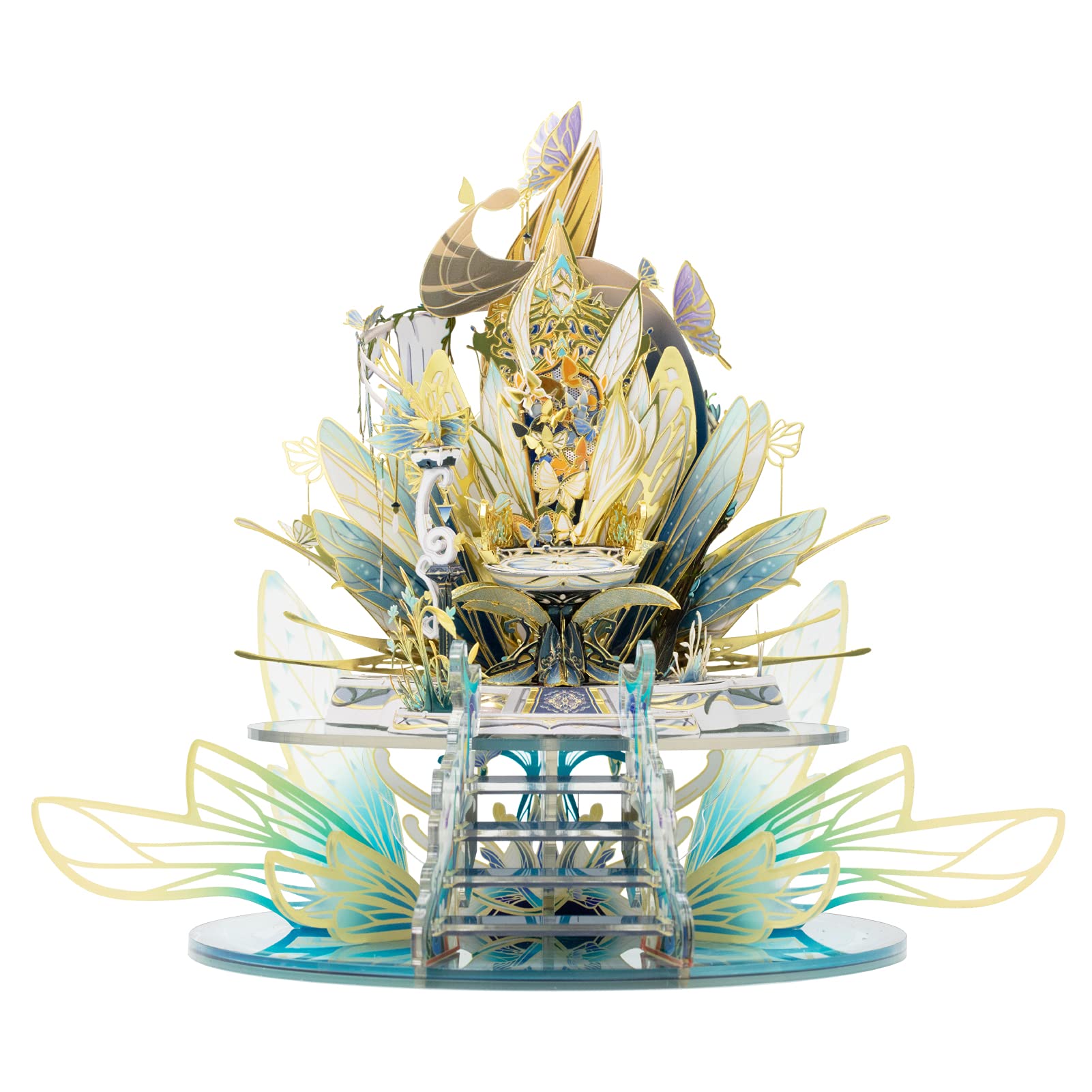 MU Fairy Series 3D Metal Model Kits Elf Throne