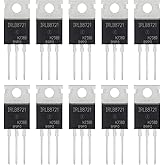 ALLECIN IRLB8721 IRLB8721N MOSFET Transistors 30V 62A IRLB8721PBF N-Channel Power Mosfets Transistor 30 Volt 62 Amp TO-220 (Pack of 10pcs)