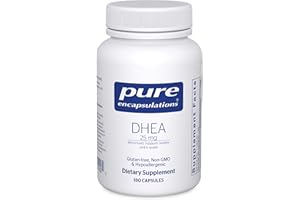 Pure Encapsulations DHEA 25 mg - Supplement for Immune Support, Hormone Balance, Metabolism Support, and Energy Levels* - with Micronized DHEA - 180 Capsules