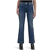 KUT from The Kloth Womens Kelsey High Rise Fab Ab Ankle Flare with Wide Hem