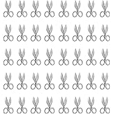 Ruwado 50 Pcs Scissors Charms 1.6 x 1 cm Vintage Metal Cute Barber Tool Scissor Pendants for Women DIY Jewelry Making Necklace Bracelets Keychain Earring Parties Decoration