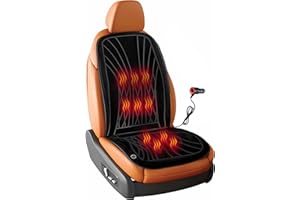 HSINYA Winter Car Seat Cover, Soft Plush Seat Cover for Car Front Seat, Comfortable Car Seat Cushion Driving in Winter, Universal Fits Most Car, Vans, SUVs, Trucks (Warm)