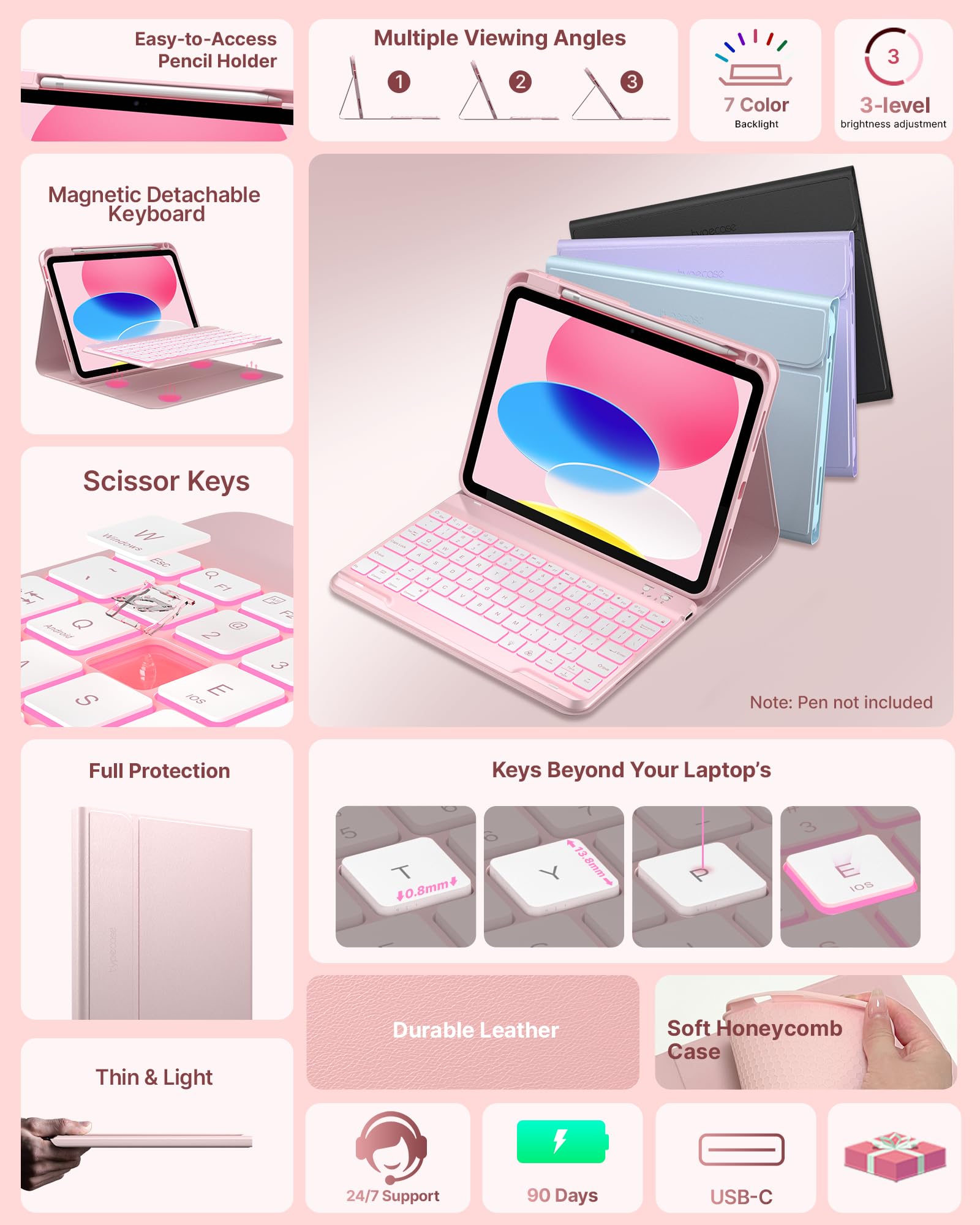 typecase Folio iPad 11th/10th Gen Keyboard Case (11