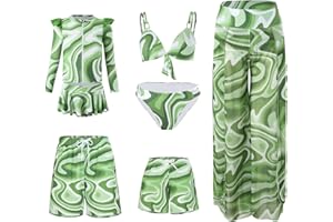 NIKDUCK Matching Family Swimwear Family Matching Swimsuit Set Mommy and Me Swimsuit Family Bikini Matching Sets