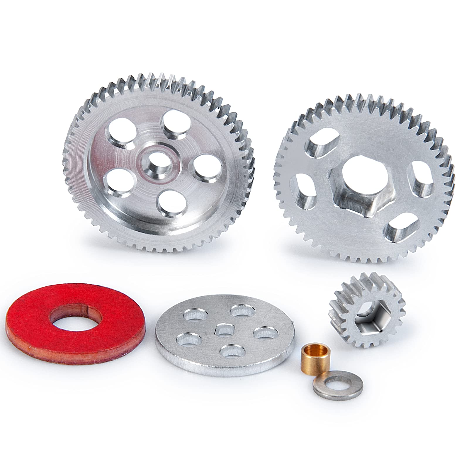 AXspeed Metal Gear Kits for Axial SCX24 Deadbolt C10 AXI00002 AXI00005 1:24 RC Car Transmission Case Gearbox Upgrade