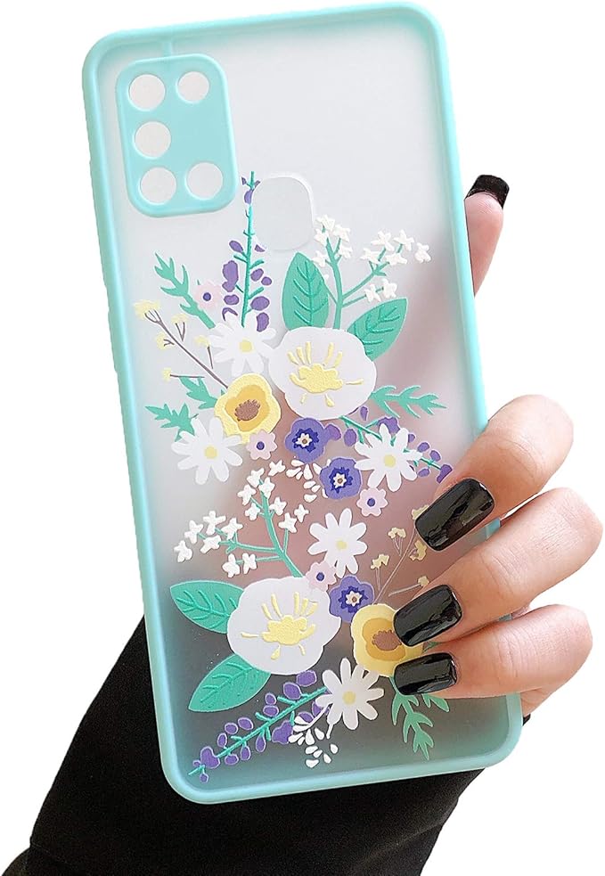 ZTOFERA TPU Back Case for Samsung Galaxy A21S, Simple Translucent