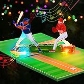 GREETING ART Musical Baseball Birthday Card, Birthday Card With Music and Lights, Baseball Pop Up Card, Happy Birthday Card for Son, Men, Dad, Hsuband, Baseball Lovers