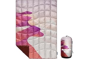 marshmallow dream Camping Blanket, Puffy Down Alternative Blanket Lightweight Windproof for Outdoors,Hiking, Backpacking,Beach,Car,Picnic,Stadium