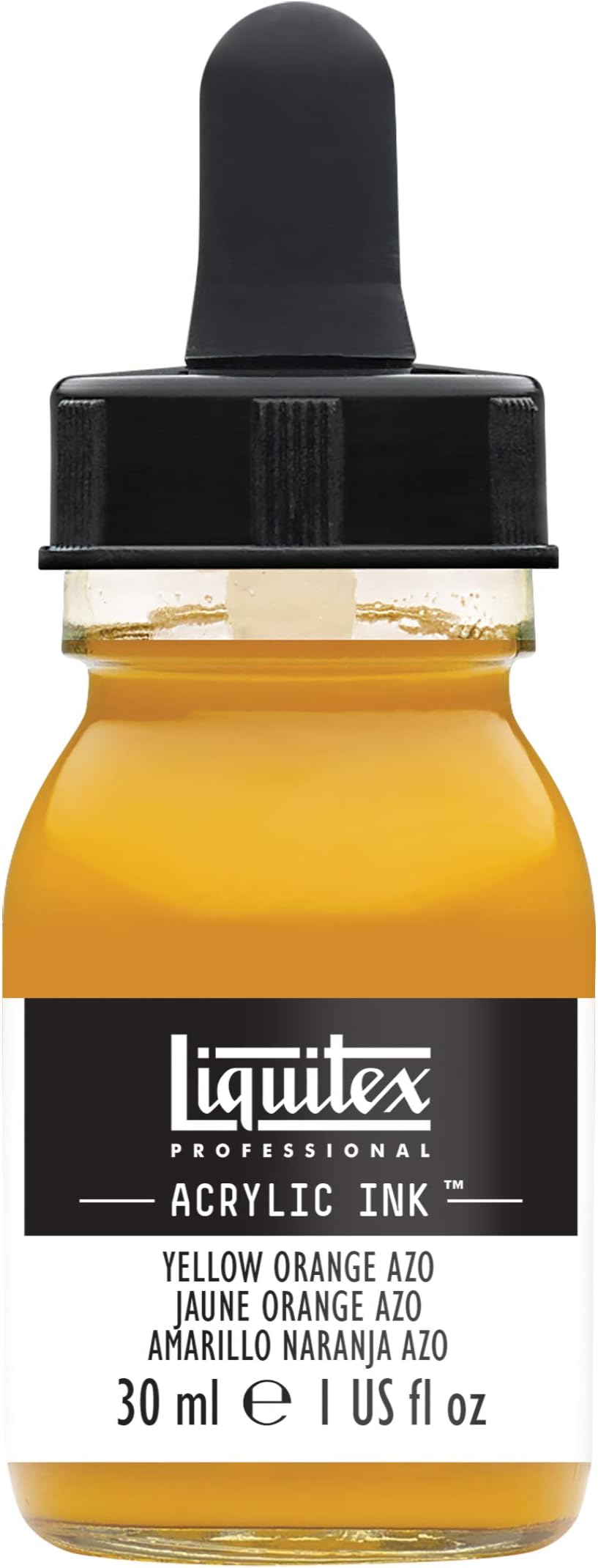 Liquitex 4260414 Liquid Professional Acrylic Paints Ink Yellow Orange Azo 30 ml