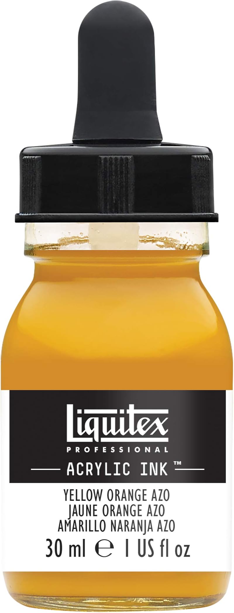 Liquitex 4260414 Liquid Professional Acrylic Paints Ink Yellow Orange Azo 30 ml