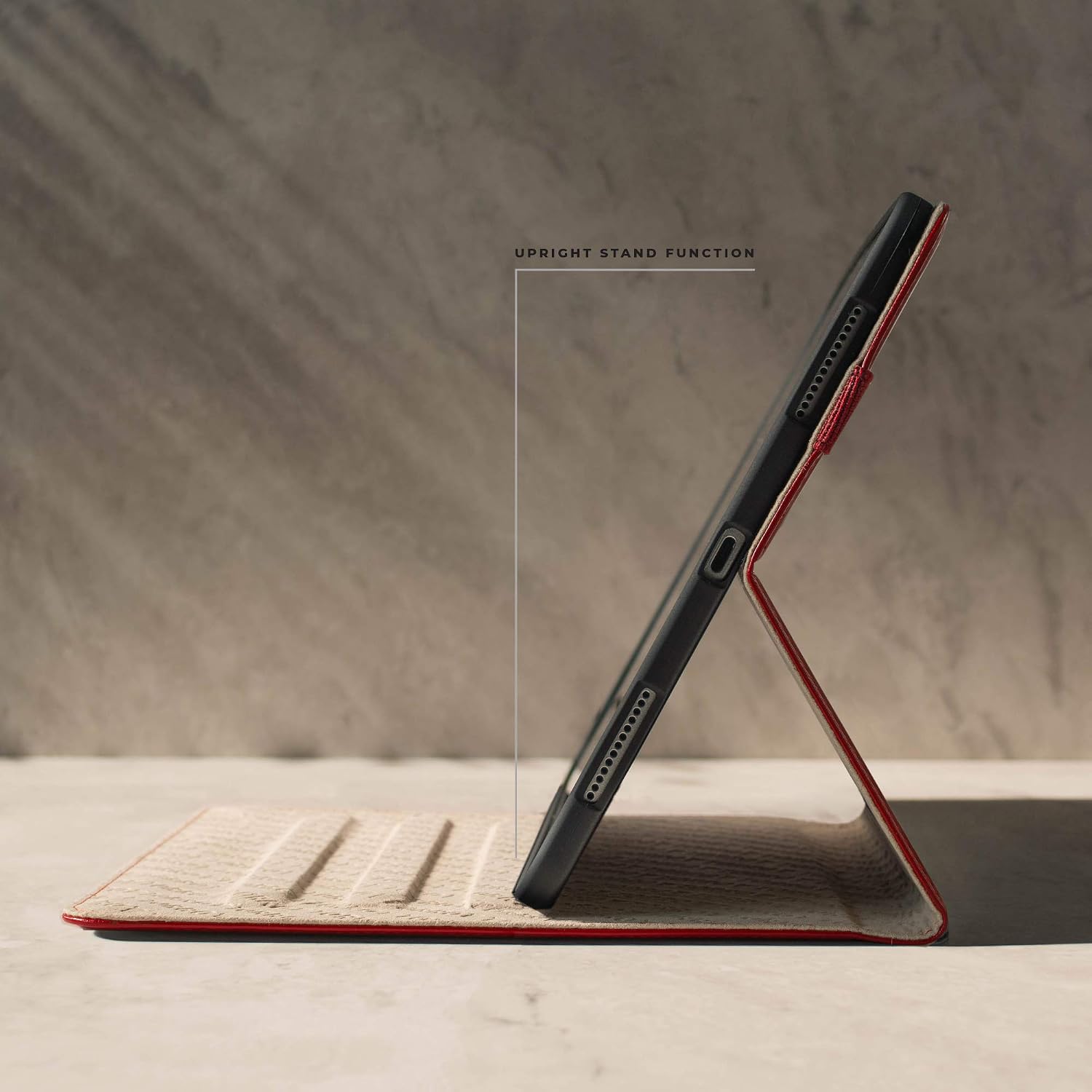 TORRO Case Compatible with iPad Air 11" M4 (2026), M3 (2025) & M2 (2024) and iPad Air 5th / 4th Gen, Leather Folio Cover - Image 4