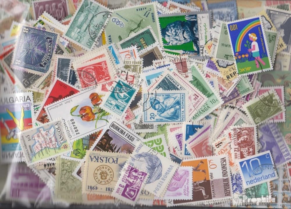 Prophila Collection all World 1.000 various stamps out 100 different Countries (Stamps for collectors)
