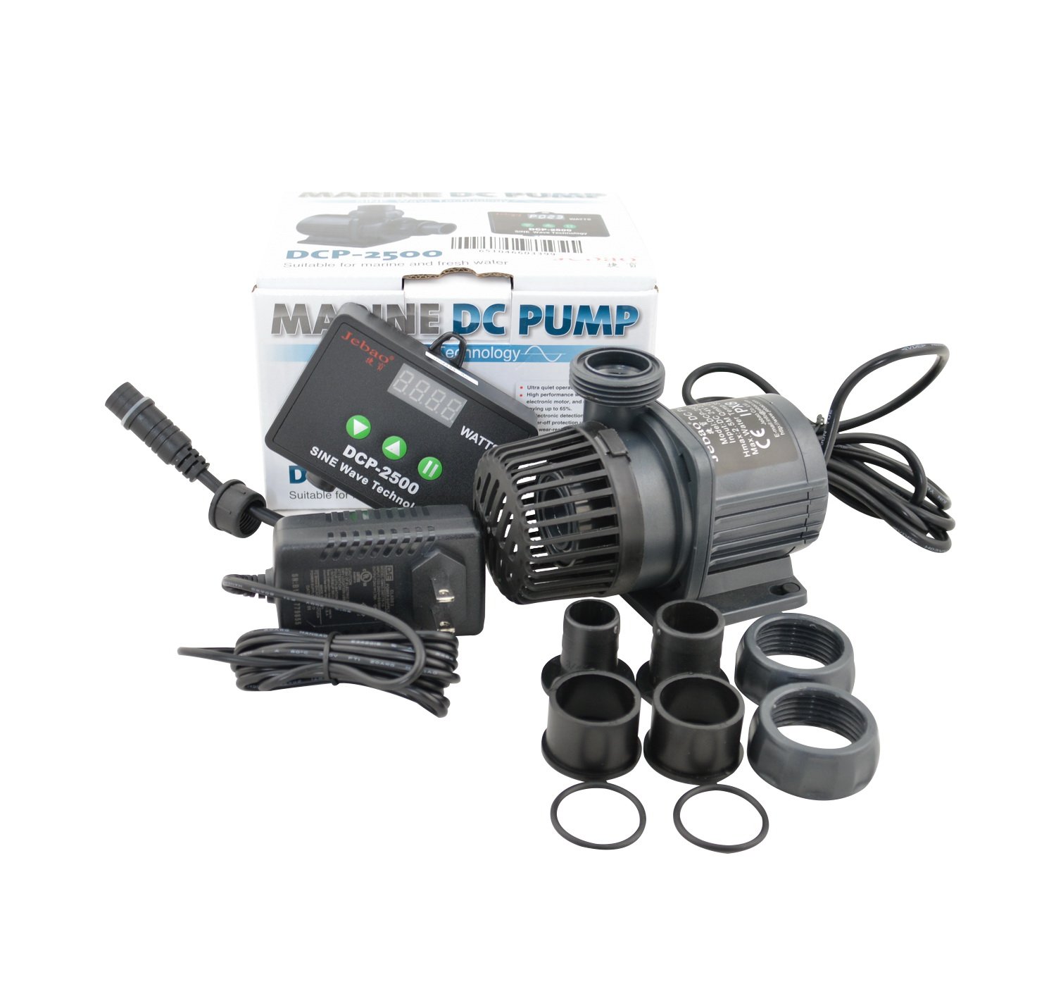Photo 1 of Jecod DCP Sine Wave Water Return Pump (DCP-2500) by Jebao,Black