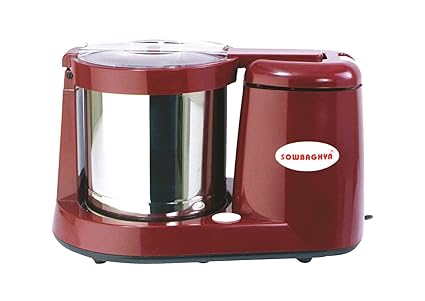 Sowbaghya 1.25 Lit SAKTHI Wet Grinder (110V for USA & Canada)