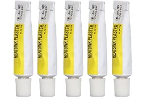 TOPINCN 5PCS Heat Resistant CPU Thermal Paste for 3D Printer Insulation and Bonding Material