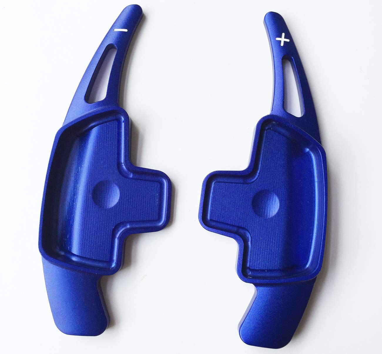 YAYALIU Steering wheel paddle shifter extensions for Mercedes Benz A B C S R V series GLA GLC GLE GLS CLS VITO (Blue)