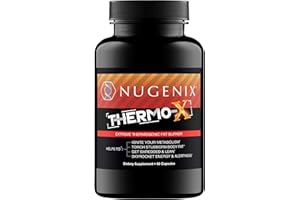 Nugenix Thermo-X: Thermogenic Fat Burner Supplement for Men, Extreme Metabolic Accelerator, 60 Count