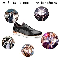Meijiana Men Oxfords Shoes Casual Dress Shoes