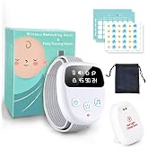 Wireless Bedwetting Alarm for Children and Adults, Bed WettingAlarm for Boys and Girls, Night Potty Training Device, Pee Alarmfor Bedwetting,Bedwetting Alarm for Older Kids （Pure White）
