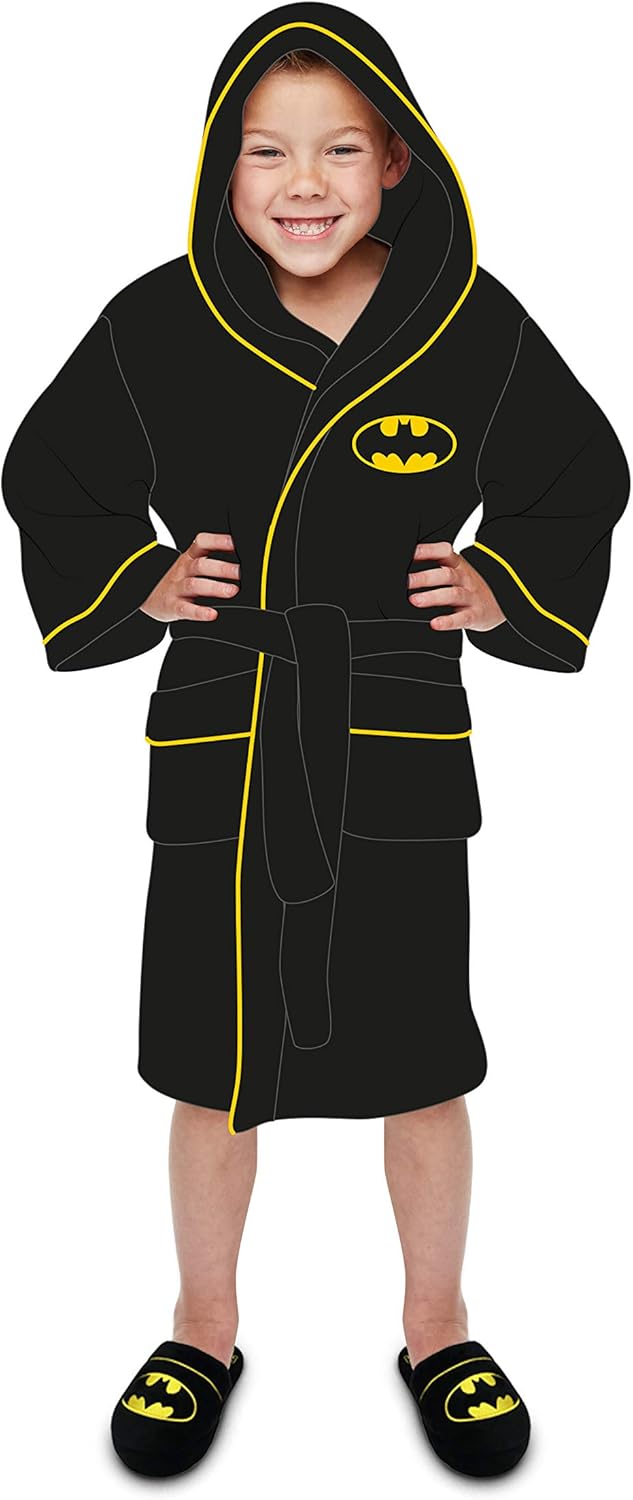 boys batman dressing gown