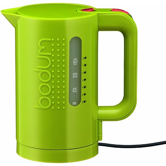 Bodum Bistro 1L Electric Kettle Lime Green