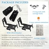 Nexjy 41A5034 G801CB-P Safety Sensor Kit for Liftmaster Chamberlain Sears view 6