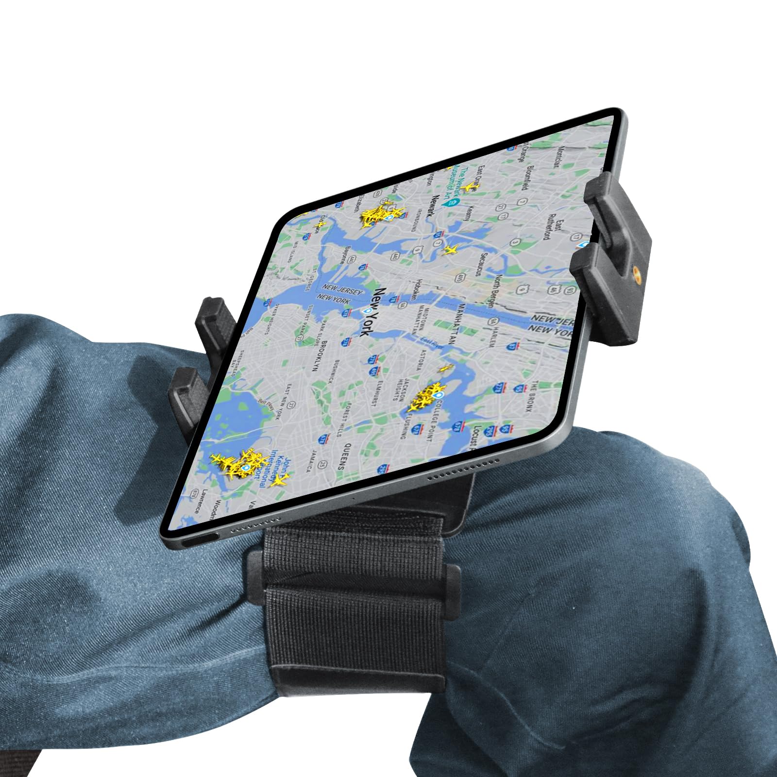 Photo 1 of OHLPRO Tablet Pilot Kneeboard for iPad mini, 360° Rotation for 5-13" iPad Pro Air, Galaxy Tab and Phone, Pilots Accessories Aviation Holder Mount, Adjustable Tilt
