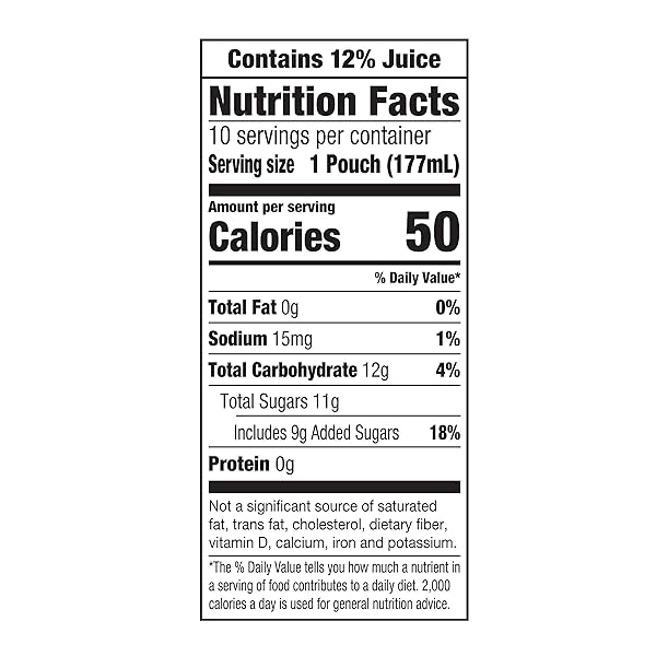CAPRI SUN FLAVORED WITH OTHER NATURAL FLAVOR JUICE DRINK BLEND, 10 POUCHES, FOR SCHOOL LUNCHES AND ON-THE-GO HYDRATION, STRAWBERRY KIWI, ALL NATURAL INGREDIENTS, 6 FL OZ
