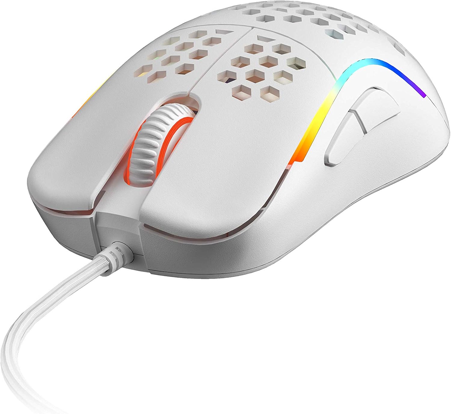 HK Gaming NAOS M Ultra Lightweight Shell Ambidextrous Wired RGB Gaming