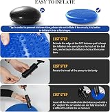 KK Balance Wobble Cushion 34cm Inflatable Stability Board for Posture view 5