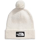 The North FACE Unisex-Adult TNF Logo Box Pom Beanie