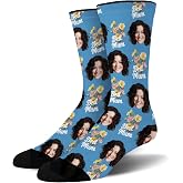 Sockologie Custom Novelty Face Socks: Funny, Personalized Gifts for Men, Women, Dog, and Cat Lovers - US Customized &amp; Shipped