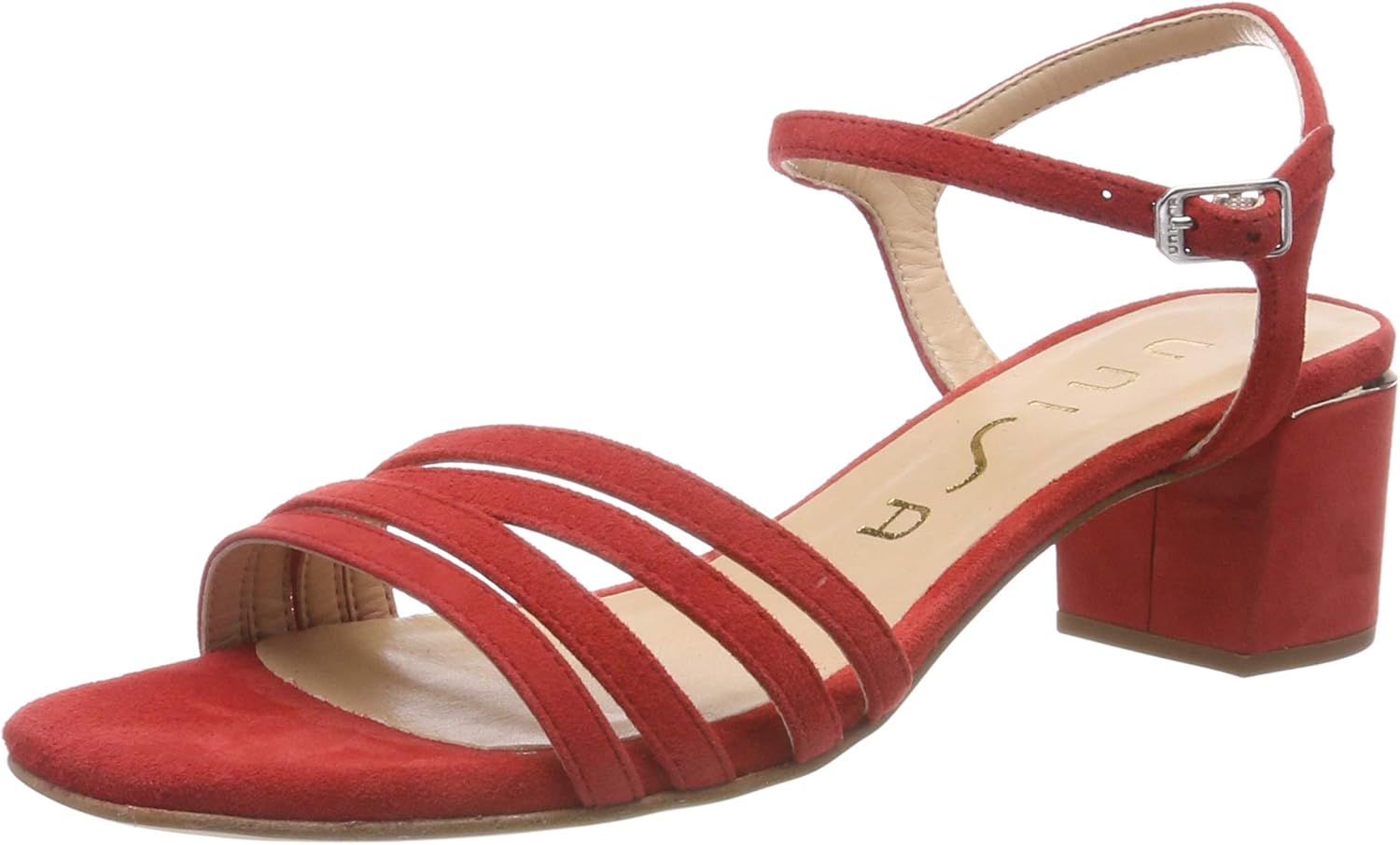 unisa red sandals