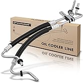 A-Premium Inlet and Outlet Automatic Transmission Oil Cooler Line Hose Assembly Compatible with Dodge Journey 2011 2012 2013 