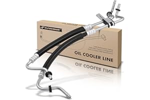 A-Premium Inlet and Outlet Automatic Transmission Oil Cooler Line Hose Assembly Compatible with Dodge Journey 2011 2012 2013 