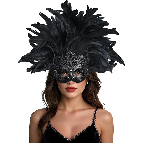 Amazon.com: lckellong Women's Feather Headpiece Masquerade