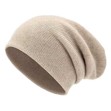 Kuschelig weiche Damen & Herren Kaschmir Mütze in 5 Farben - 100% Kaschmir Wolle - Hochwertige Winter Strickmütze/Beanie Woll