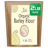 Jiva Organic Barley Flour 2 Pound - All Natural & Raw - Product of India