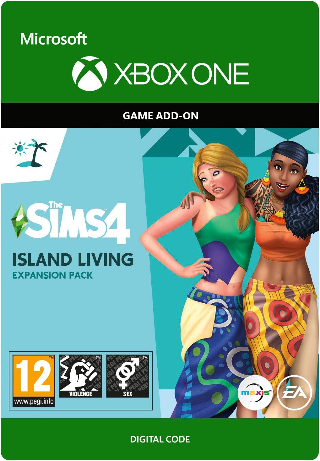 The Sims 4 Island Living Dlc Xbox One Download Code Amazon Co Uk Pc Video Games