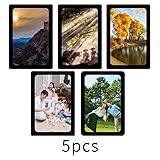 sooard Magnetic Photo Frames, 5 Pack Magnetic