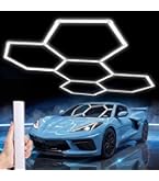 HYPERLITE Gen II Hexagon Garage Lights: 322W 32200LM 11 Grids